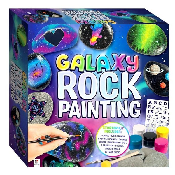 Hinkler Galaxy Rock Painting Kit