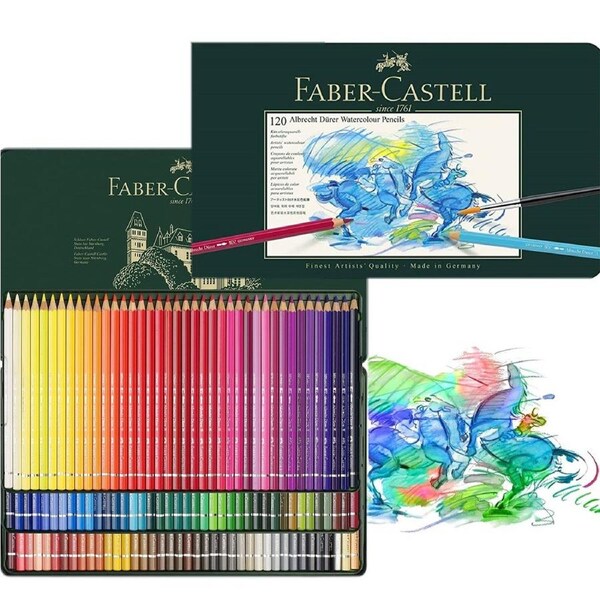 Faber Castell Albrecht Durer Watercolour Pencils - 120 Set
