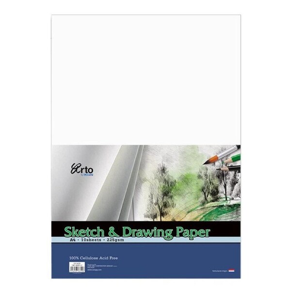 Arto Cellulose Sketching & Drawing Paper - A4 225gsm