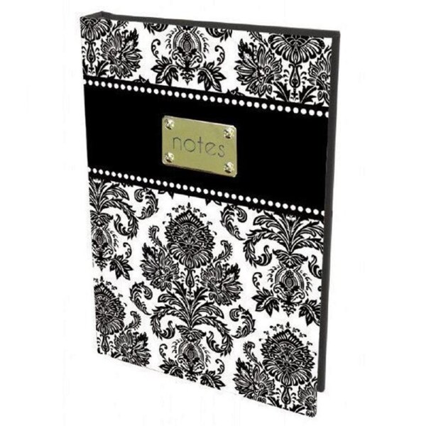 Spank Luxury Fabric Journal Black 20x14cm