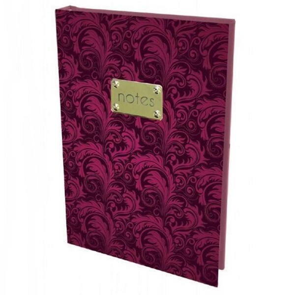 Spank Luxury Fabric Journal Pink 20x14cm