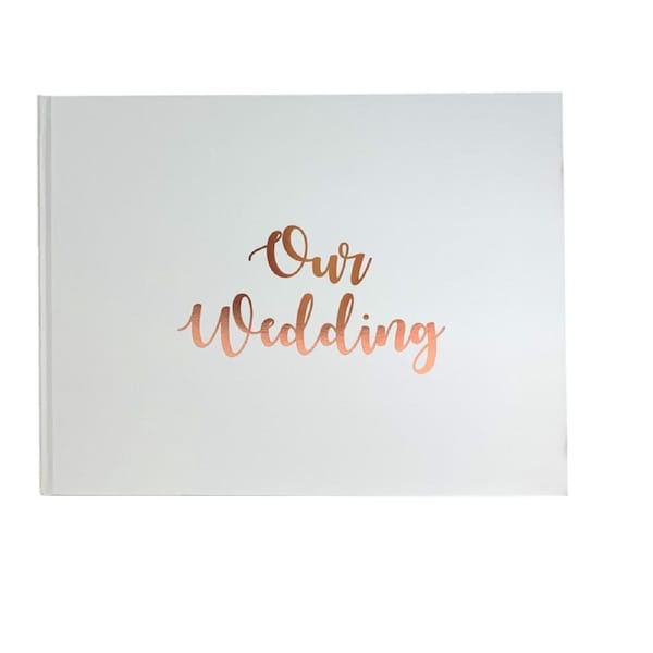 Wedding Guest Book Keepsake - Our wedding