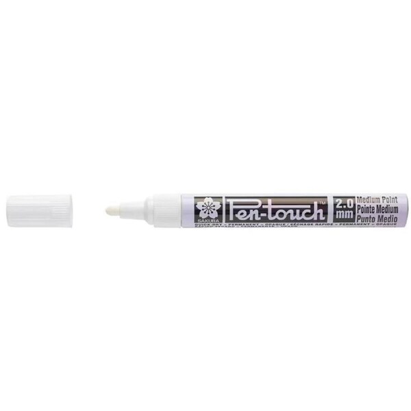 Sakura Pen Touch Permanent Paint Marker - White 2.0mm