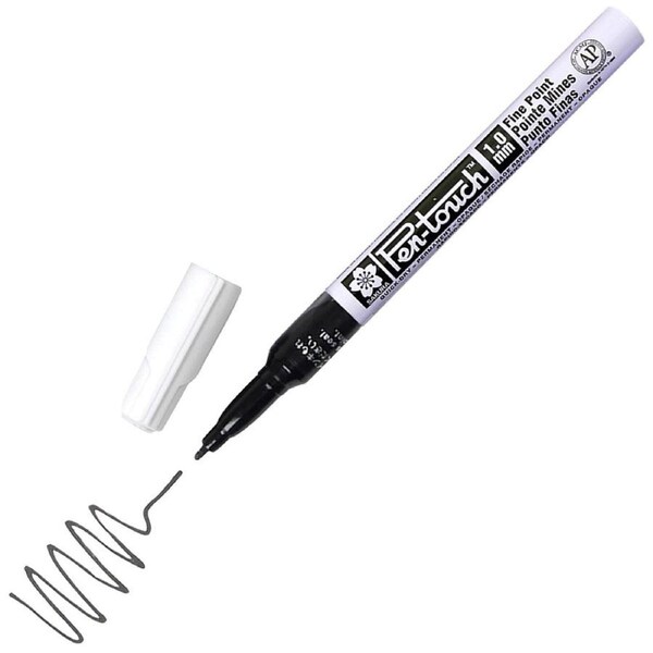 Sakura Pen Touch Permanent Paint Marker Black 1.0mm