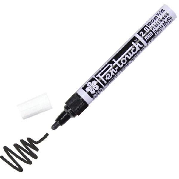 Sakura Pen Touch Permanent Paint Marker Black 2.0mm