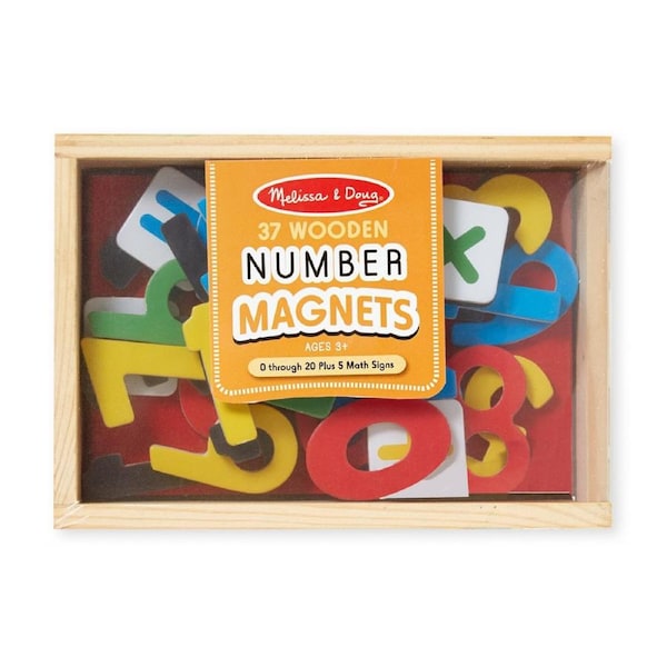 Melissa & Doug Magnetic Wooden Numbers
