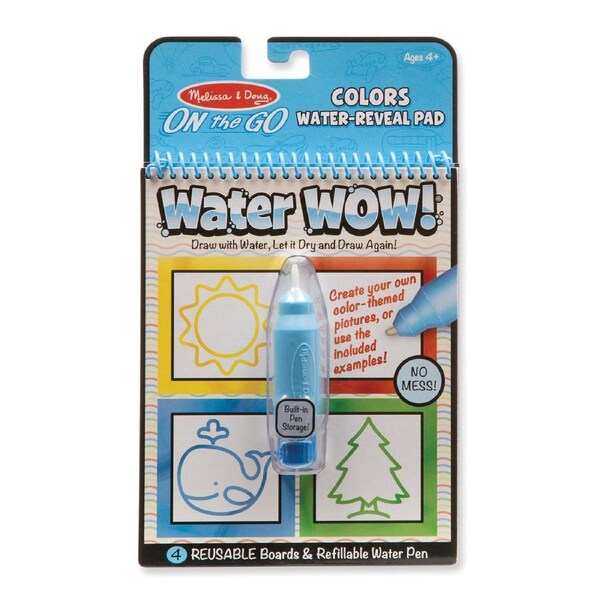 Melissa & Doug On The Go Water Wow - Colours & Shape