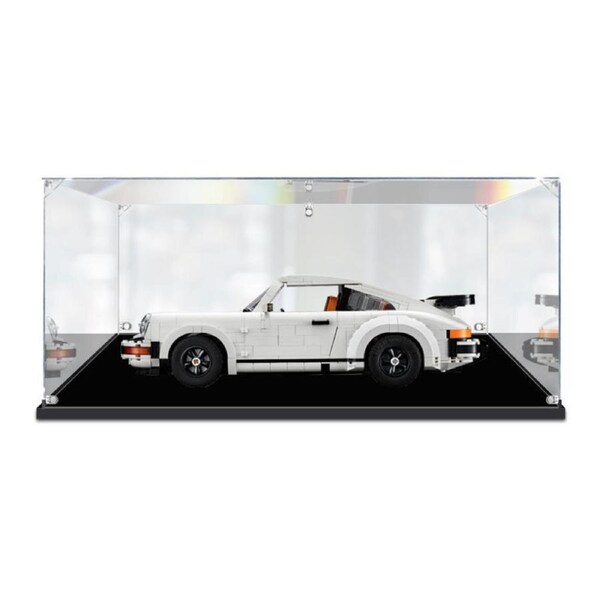 Acrylic Display Case for LEGO 10295 Creator Expert Porsche 911 Figure Storage Box Dust Proof Glue Free