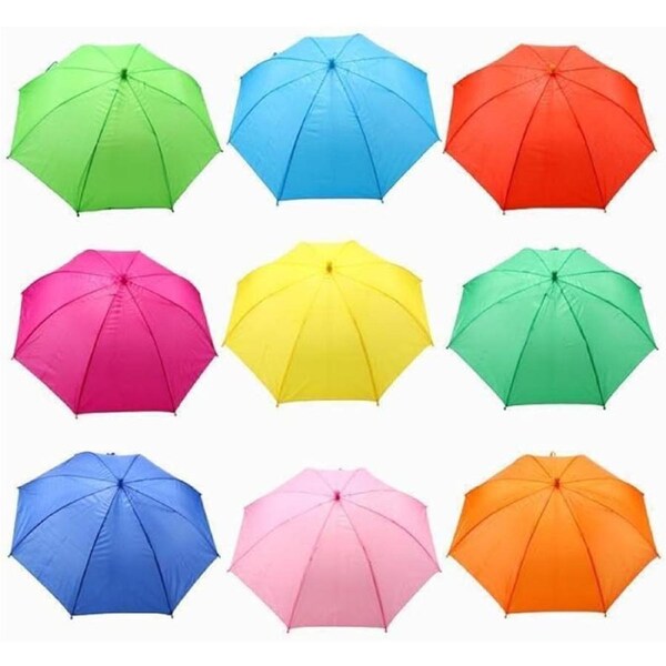 Ozoffer 2PC Home Master 75cm Children's Umbrella With Whistle Random Color