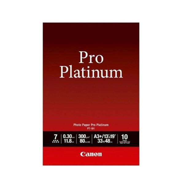 Canon Pro Platinum A3+ Photo Paper - 10 pack