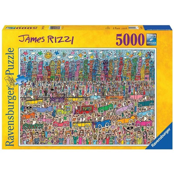 Ravensburger - James Rizzi Skyline Puzzle 5000 Piece