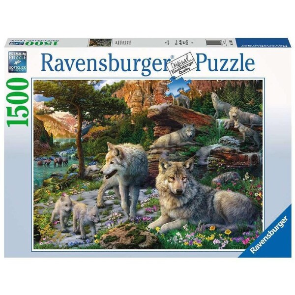 Ravensburger - Wolves In Spring Puzzle 1500 Piece