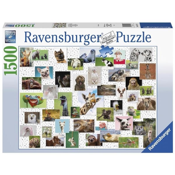 Ravensburger - Funny Animals Puzzle 1500 Piece