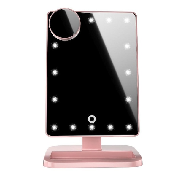 LED Makeup Mirror With Bluetooth Speaker