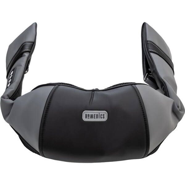Homedics 52cm Cordless Shiatsu Neck/Shoulder Massager Rechargeable Heated Black