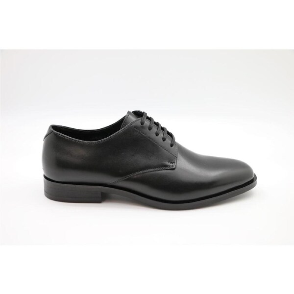 Massa Mens Valentino Leather Lace Up Dress Shoes Formal Work - Black UK 12