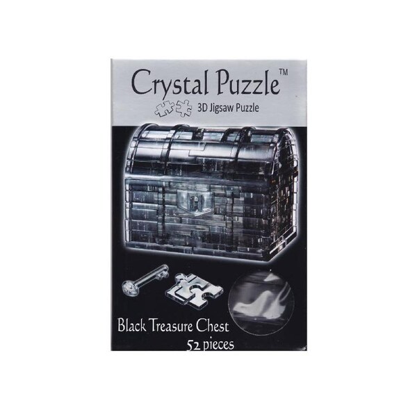 3D Black Treasure Crystal Puzzle