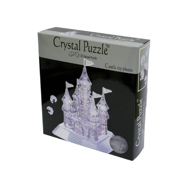 3d Castle Crystal Puzzle