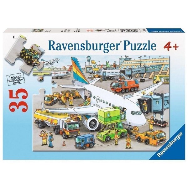 Ravensburger - Busy Airport Puzzle 35 Piece