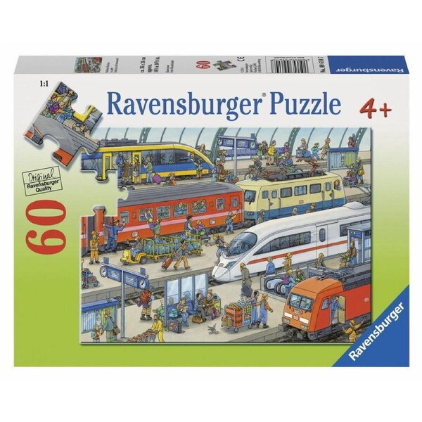 Ravensburger - Railway Station Puzzle 60 Piece