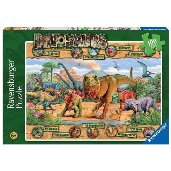 Ravensburger - Dinosaurs Puzzle 100 Piece