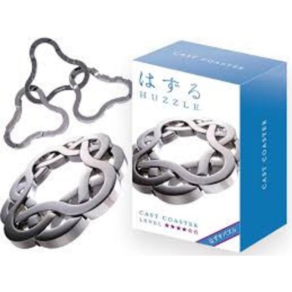 Hanayama huzzle level 4 coaster
