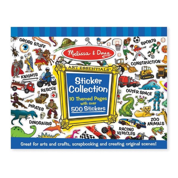 Melissa & Doug Sticker Collection Blue
