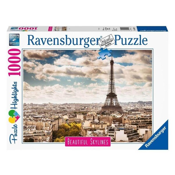 Ravensburger - Beautiful Skylines Paris Puzzle 1000 pce