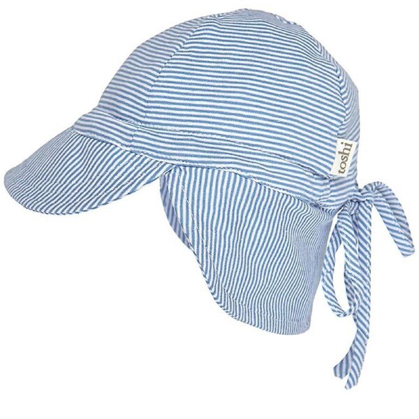 Toshi Flap Cap Baby Sky - Medium