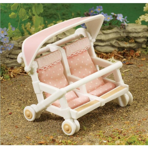 Sylvanian Families Double Pushchair