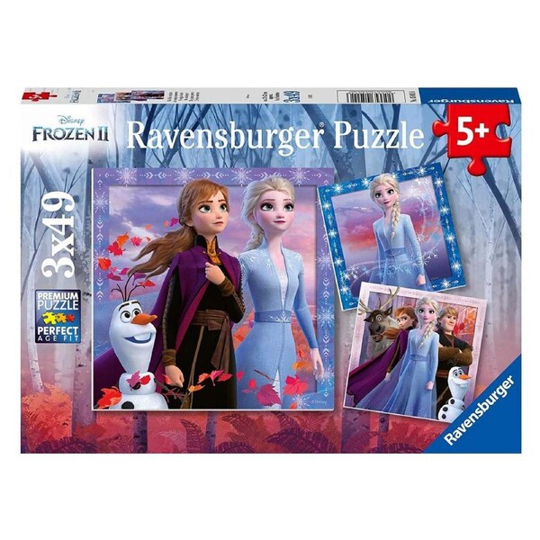 Ravensburger - Frozen 2 The Journey Starts 3x49 Piece Puzzle