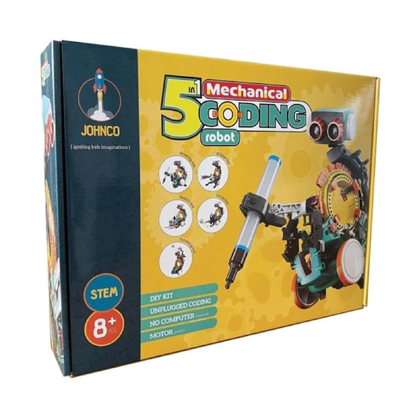 5-in-1 Mechanical Coding Robot
