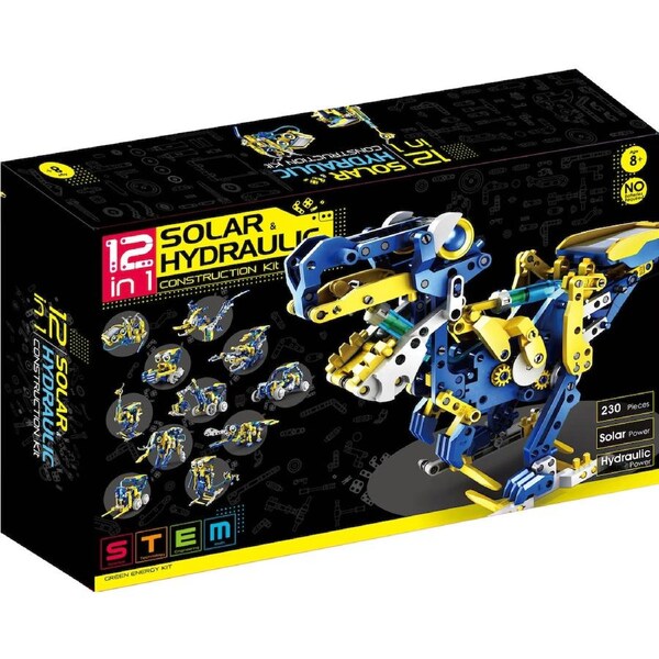 Johnco 12-in-1 Solar and Hydraulic Construction Kit