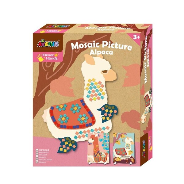 Mosaic Picture - Alpaca