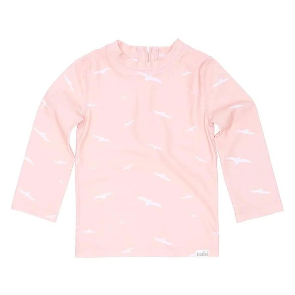 Toshi Swim Rashie Long Sleeve Palm Beach - Size 2