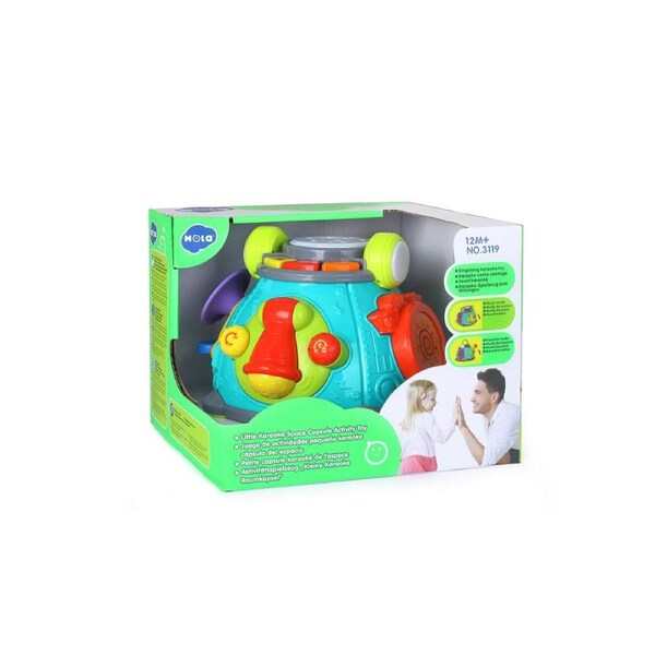 Hola Toys - Little Karaoke Space Capsule Activity Toy