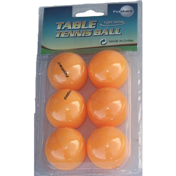 Table Tennis Balls - 6 pack