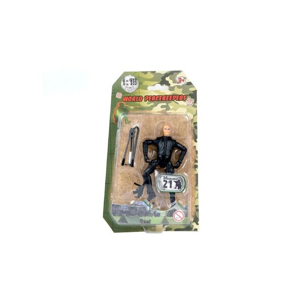 1:18 Scale Single Military Figure With Accessories - 15