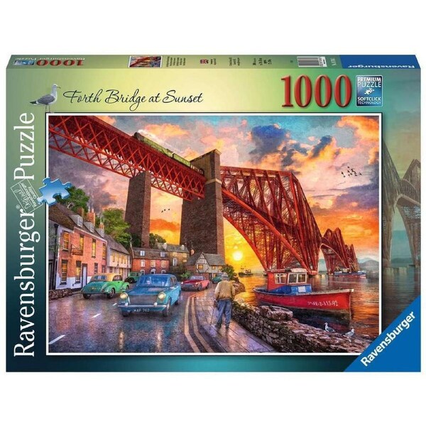 Ravensburger - Forth Bridge At Sunset Puzzle 1000 Piece
