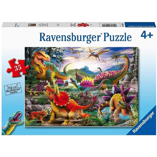 Ravensburger - T-Rex Terror Puzzle 35 Piece