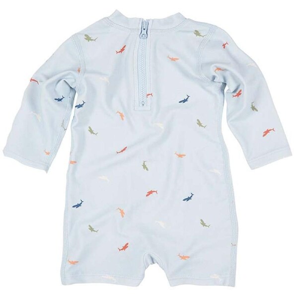 Toshi Onesie Long Sleeve Sharks - Size 00