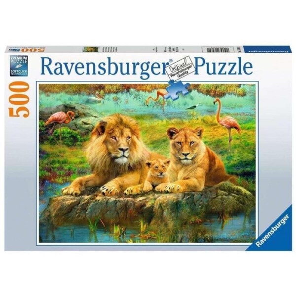 Ravensburger - Lions in the Savannah Puzzle 500 Piece