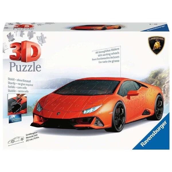 Ravensburger - Lamborghini Huracan EVO Puzzle 108 Pieces