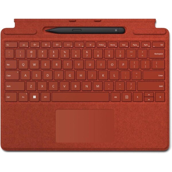 Microsoft Surface Pro Signature Keyboard Poppy Red with Slim Pen 2