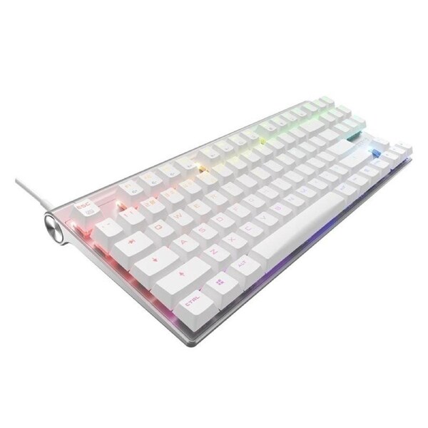 Cherry MX 8.0 RGB Gaming Mechanical Keyboard Silver/White - MX Black Switch [G80-3888HUAEU-0]