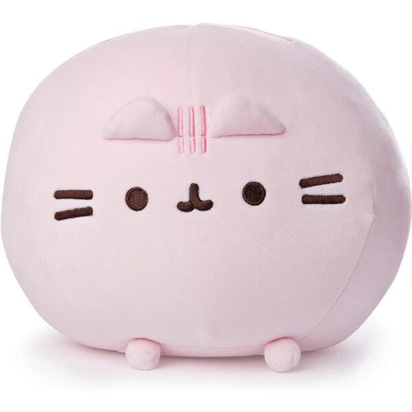 Gund Pusheen Squisheen Round Super Soft Plush 28cm Pink