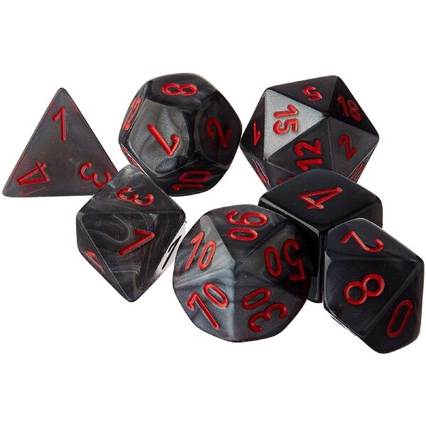 CHX 27478 Velvet Black/red 7-Die Set