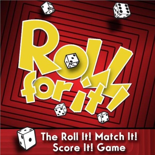 Roll For It Red Set Board Game