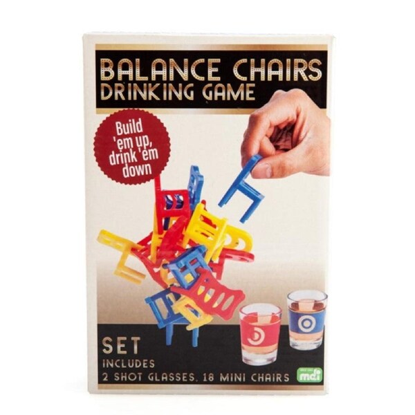 Balancing Chairs Drinking Game