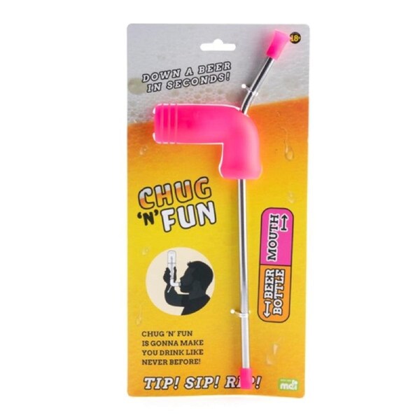 Chug N Fun Pink Beer Funnel